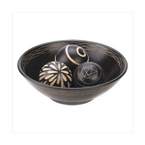 Artisan Deco Bowl And Balls