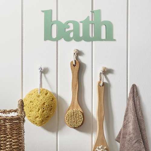 Seafoam Bath Wall Decor