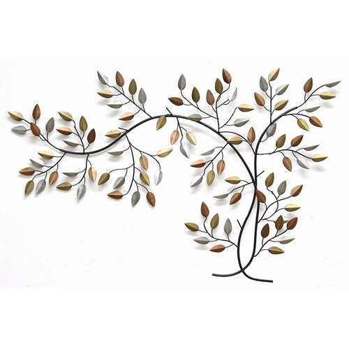 Earhty Metal Tree Branch Wall Decor
