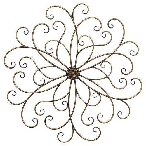 Classic Medallion Metal Wall Decor
