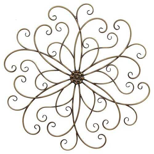 Classic Medallion Metal Wall Decor
