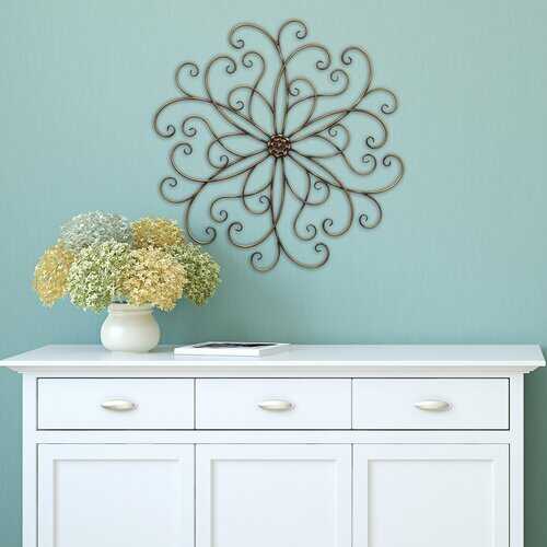Classic Medallion Metal Wall Decor