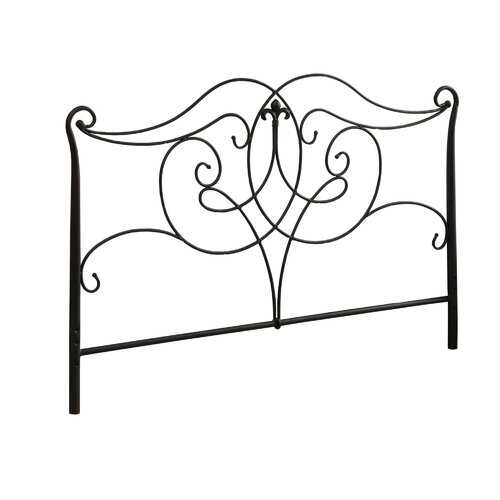 61.5" x 50" Satin BlackFullQueen Size  HeadboardFootboard