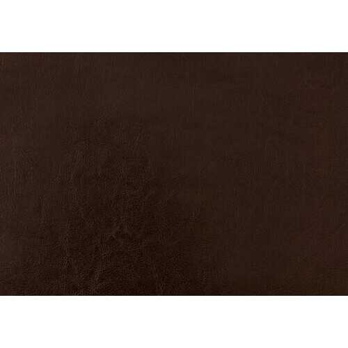 Full Size Rich Dark Brown Leather Look Bed