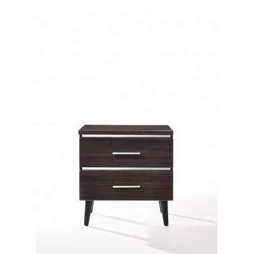 15" X 22" X 23" Cherry (High Gloss) Wood Veneer (Paper) Nightstand