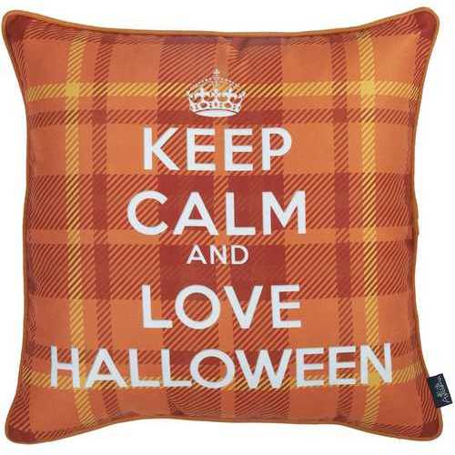 18"x 18" Love Halloween Printed Decorative Throw Pillow Cover