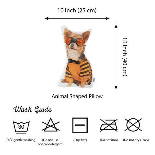 Dog Shaped Pillow, Animal Shaped Pillow