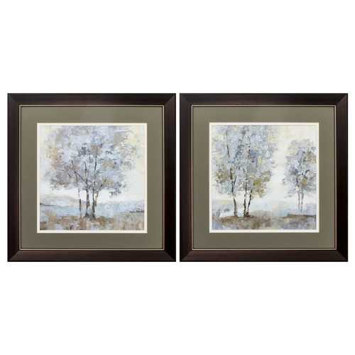 19" X 19" Metallic Bronze Frame Soft Sentinel (Set of 2)