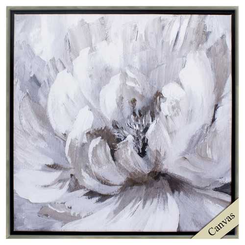 30" X 30" Silver Frame Burst Of Spring