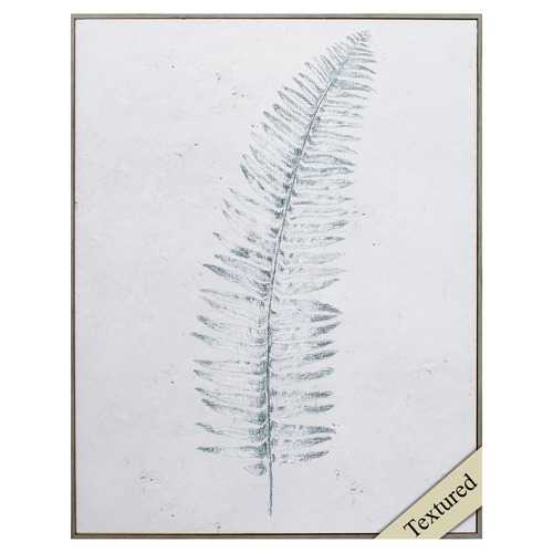 22" X 28" Woodtoned Frame Botanical Sketches I