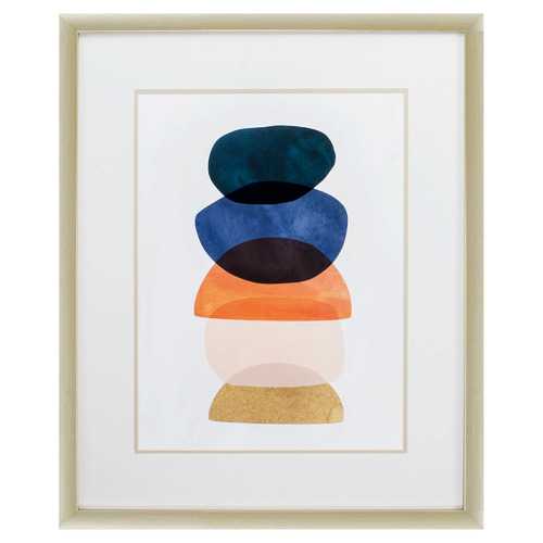 28" X 34" Champagne Gold Color Frame  Mod Pods I