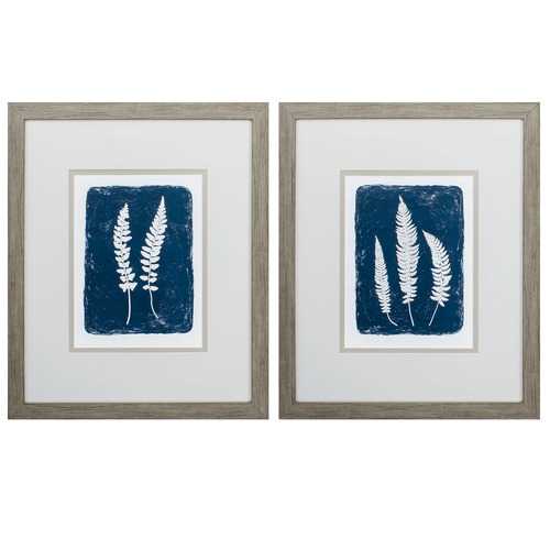 24" X 29" Woodtoned Frame Forest Shadows (Set of 2)