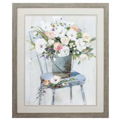 30" X 36" Woodtoned Frame Sweet Pickings