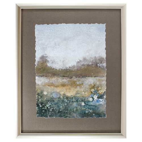 26" X 32" Champagne Gold Color Frame  Free Range IIi