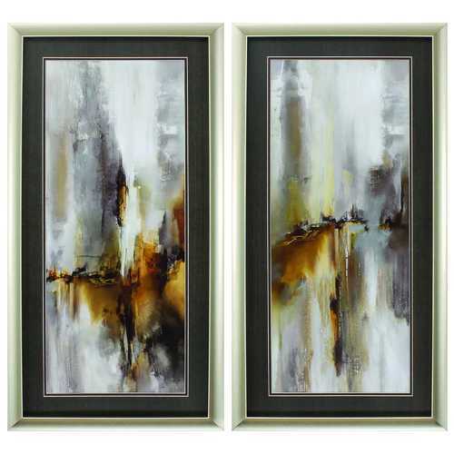 18" X 35" Champagne Gold Color Frame  Rubigo (Set of 2)