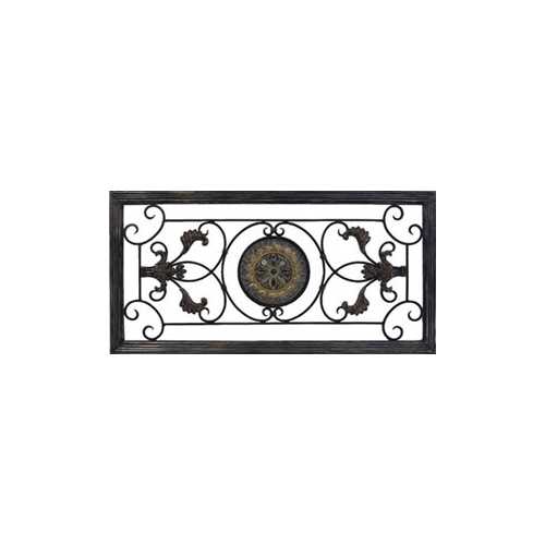 36" X 18" Metal Scroll Frame