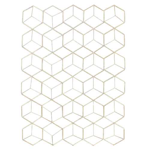 24" X 34" Gold Illusion