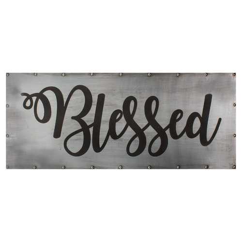 36" X 14" Blessed