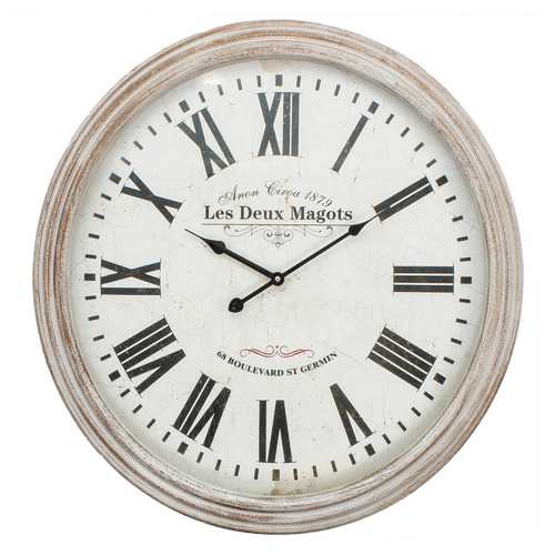 24" X 24" Euro Round Clock