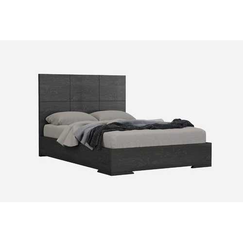 57" X 79" X 48" Gray Stainless Steel King Bed