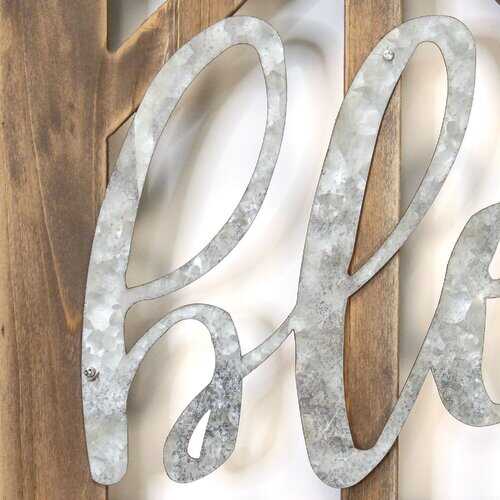 Blessed Window Shape Wood Framed Wall Art