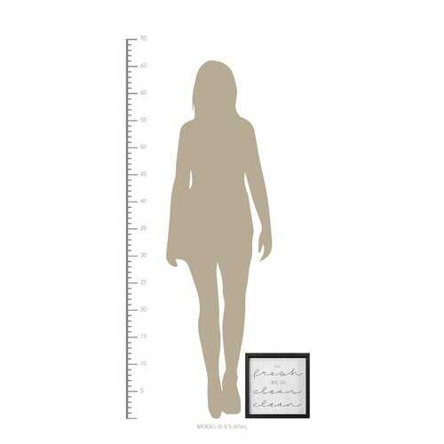 Set of 2 Get Naked  Black Wood Framed Wall Art