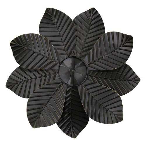 Blue Ombre Metal Flower Wall Decor