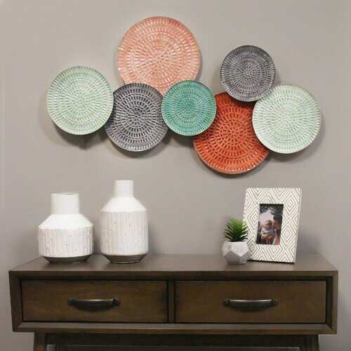 White Metal Mixed Set of 2 Table Vases