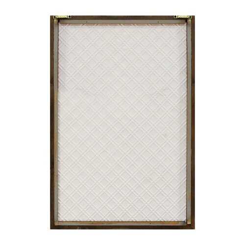 Love is Patient Metal & Wood Framed Wall Art