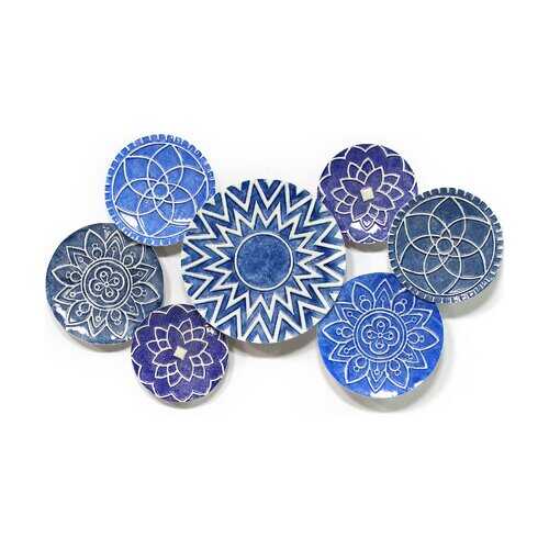 Mykonos Metal Statment Wall Decor