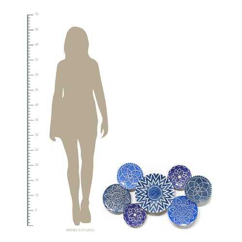 Mykonos Metal Statment Wall Decor