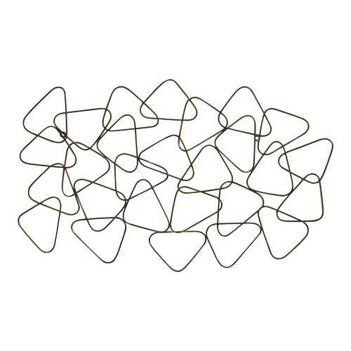 Mid-Century Gold Metal Statement Wall Decor