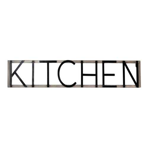 Metal Kitchen Sign Wall Decor