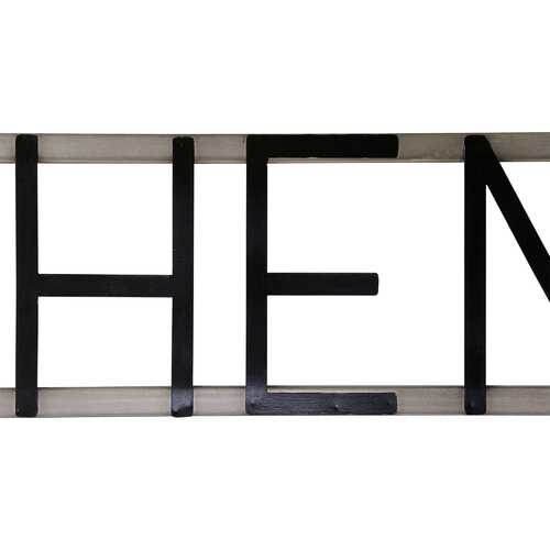 Metal Kitchen Sign Wall Decor