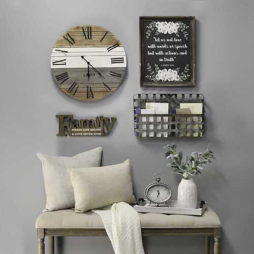 Love with Actions Wood Wall Decor