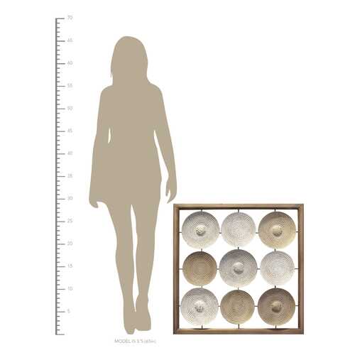 Matte Textured & Wood Framed Plates