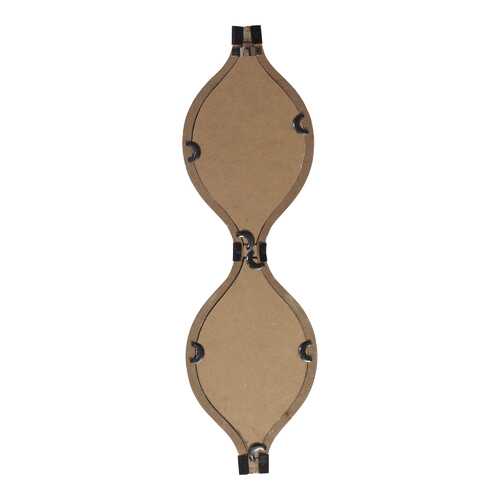 White Metal Teardrop Framed Wall Mirror