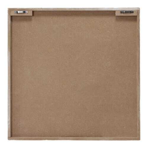 Carved Leaf White Wood Wall Decor