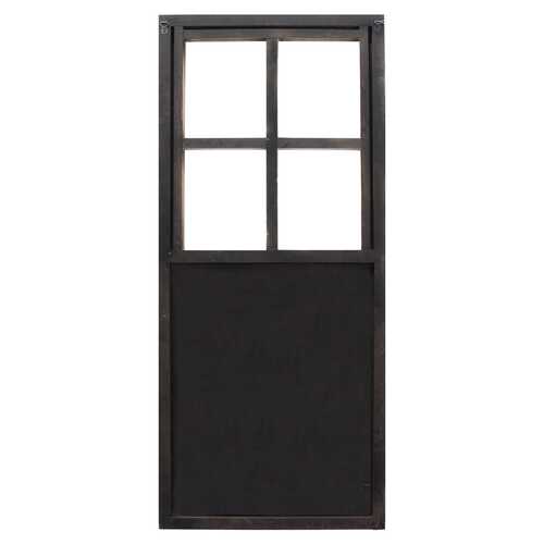 Distressed Wood Framed Barn Door Home Decor