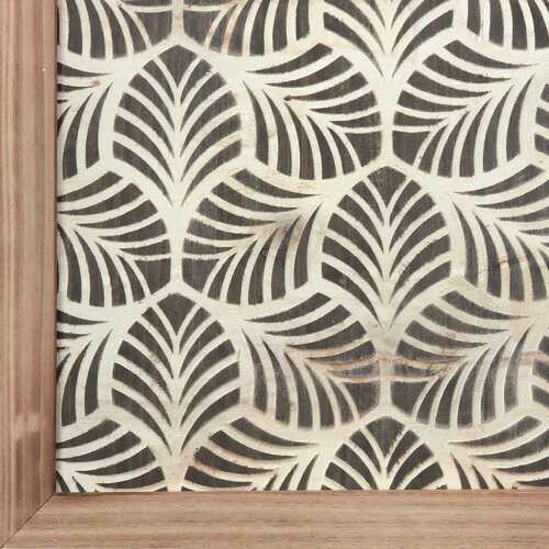 Wild Leaf Wood Framed Wall Art