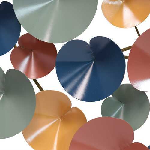 Color Pop Abstract Metal Centerpiece