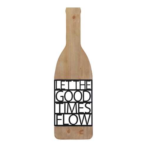 "Let the Good Times Flow" Metal and Wood Wall Decor