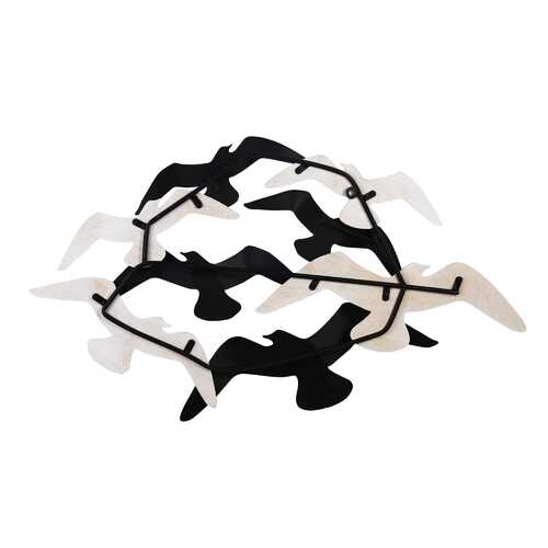 Birds Wall Decor with Distressed Finish