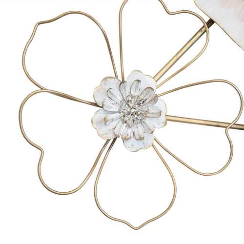 3D-Layered Flower Wall Art with Matte Finish