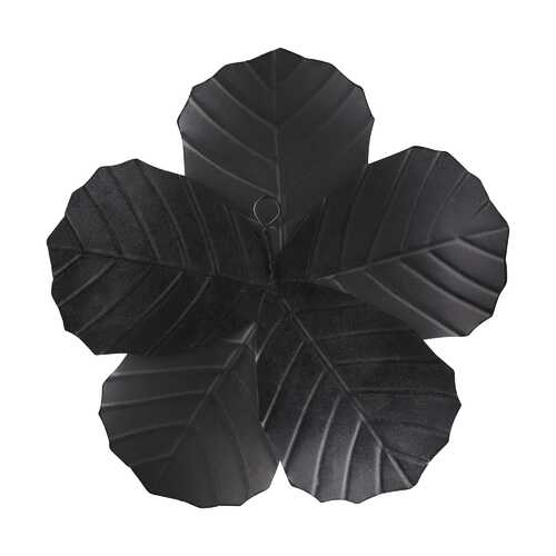 Flower Metal Wall Decor with Matte Finish