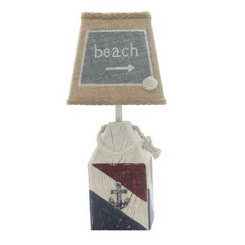 Beach CoraL Decore Accent Lamp