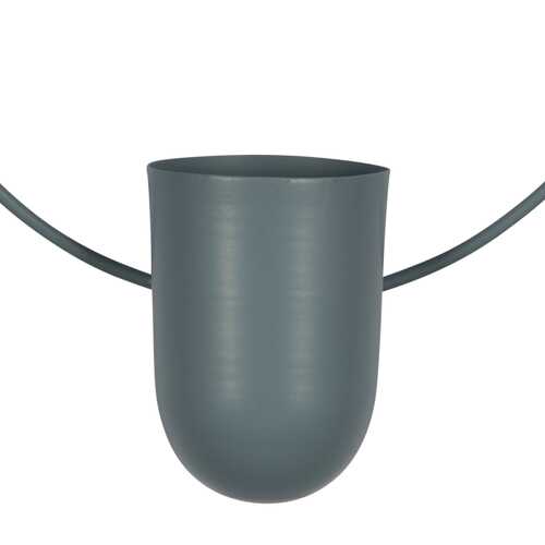 Stratton Home Decor Blue Round Wall Planter