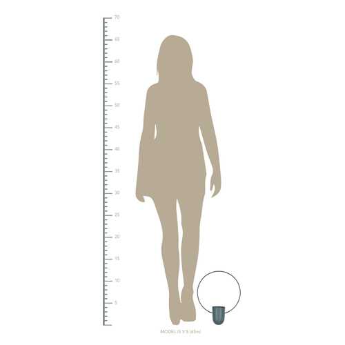 Stratton Home Decor Blue Round Wall Planter