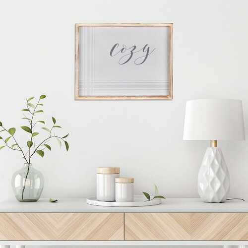 Stratton Home Decor Cozy Framed Wall Art
