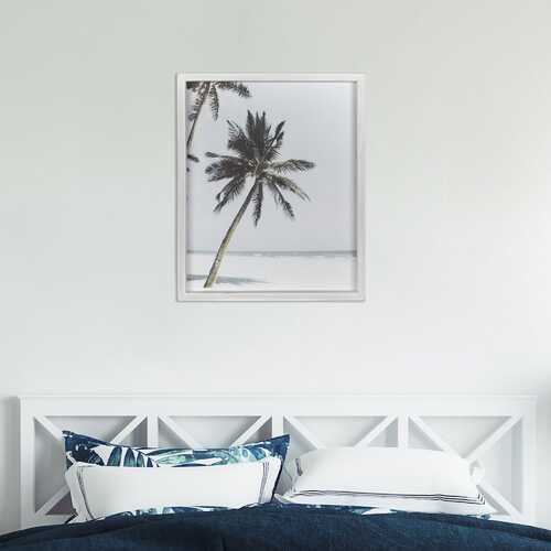 Stratton Home Decor Framed Palm Tree Wall Art